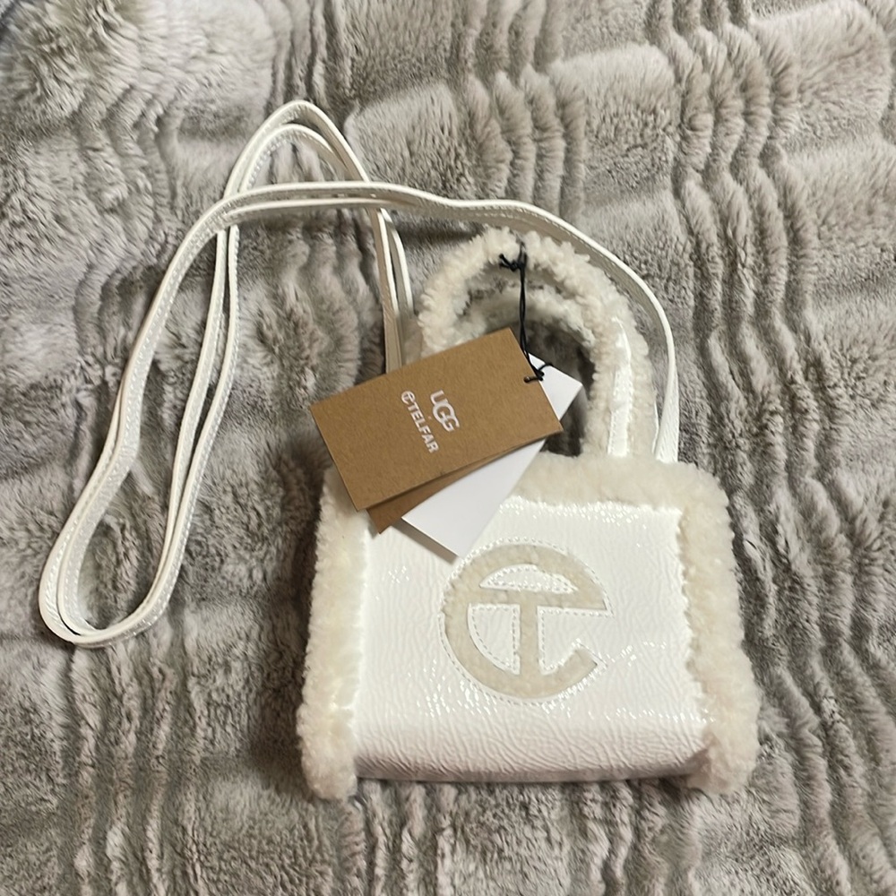 UGG x Telfar Mini Shopper Crinkle Bag NWT